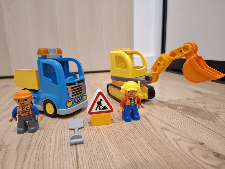 Lego duplo 10812 - koparka i wywrotka