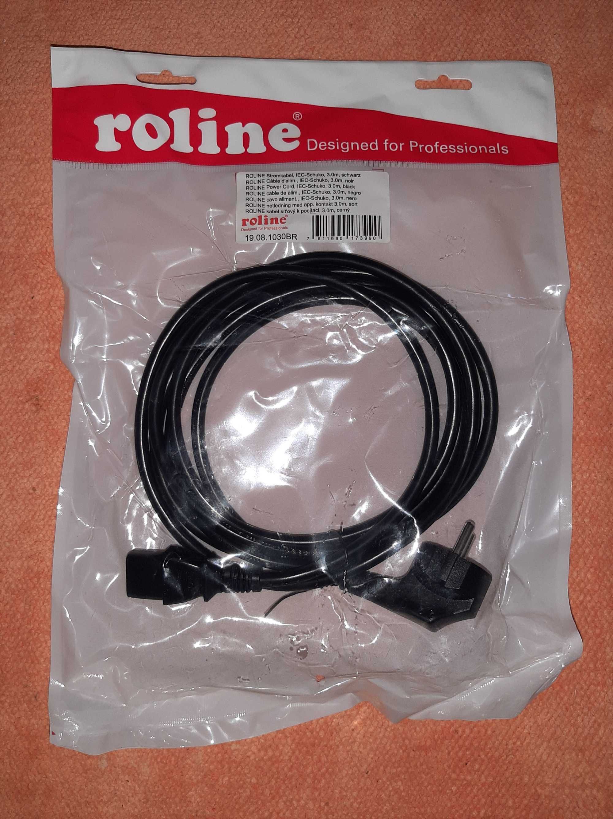 Cabo de alimentação para PC (3m)