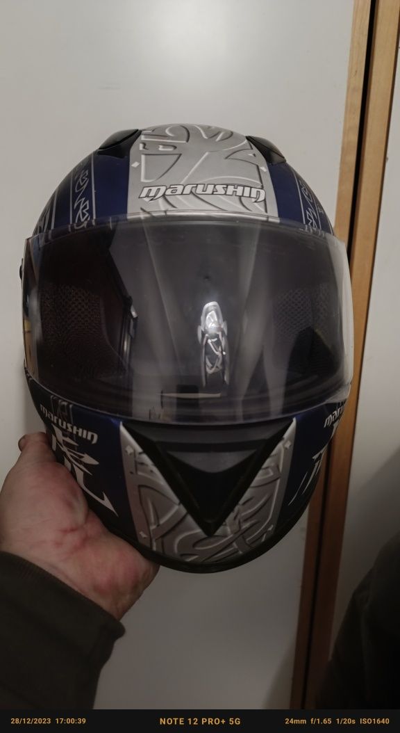 Capacete moto usado