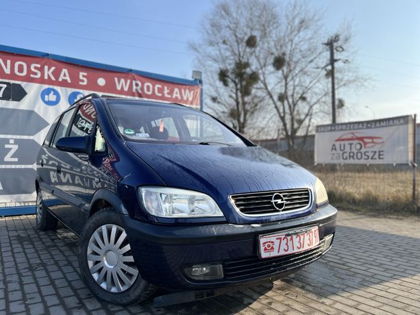 Opel Zafira 1.8 Benzyna//LPG//Klimatyzacja//7-osobowa//Zamiana