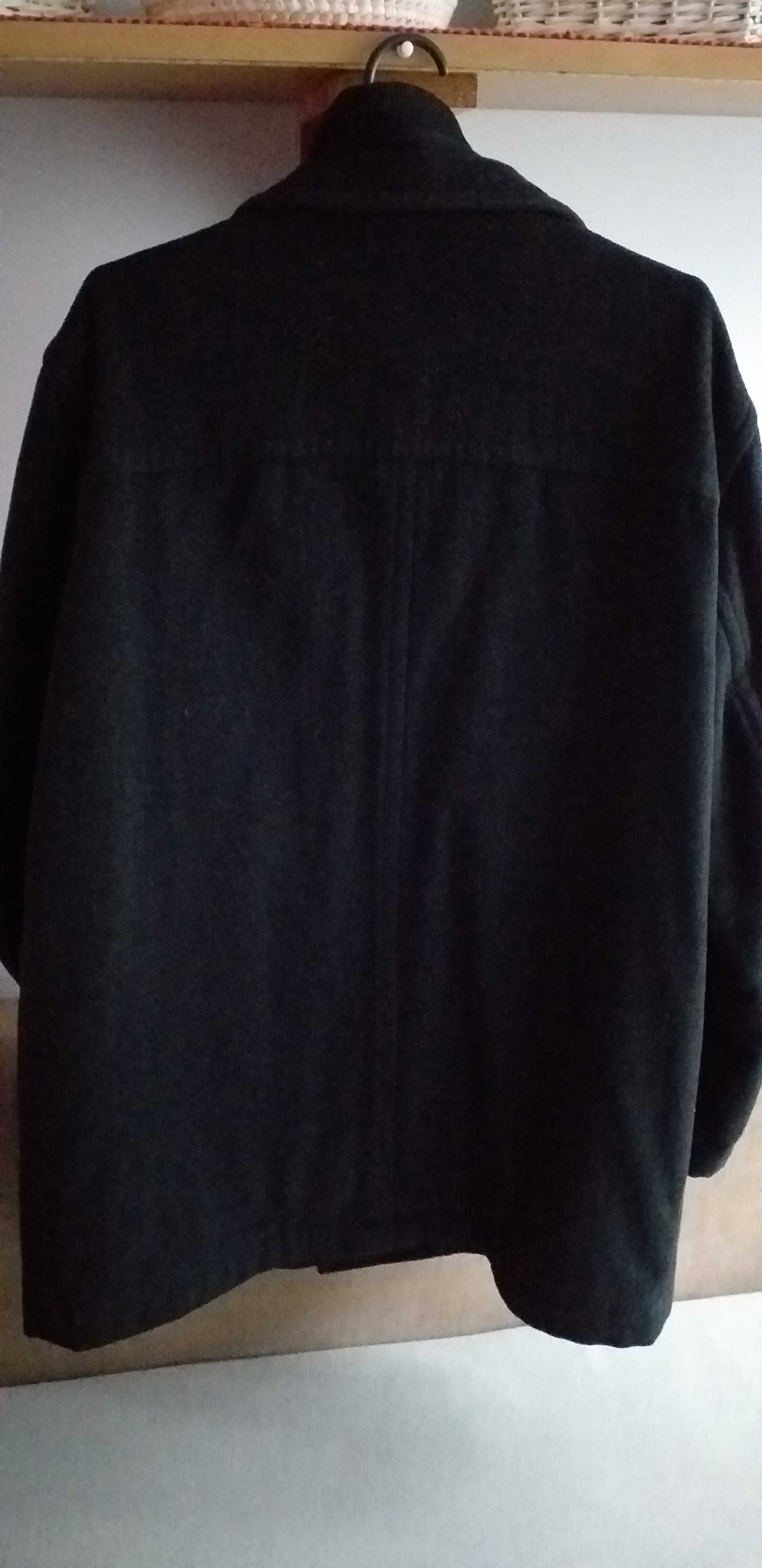 HUGO BOSS-r.XL-męski ,zimowy wełniany płaszczyk z dodatkiem kaszmiru .