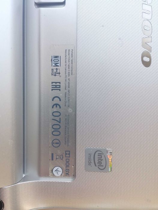 Планшет Lenovo Yoga Tablet 2-830 LTE 16GB Platinum
