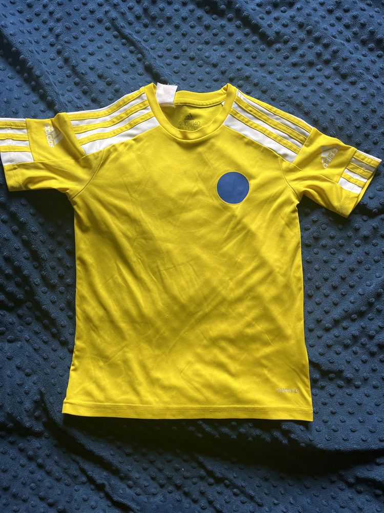 Koszulka piłkarska z nr 11 Adidas , 140 cm, 9-10 lat