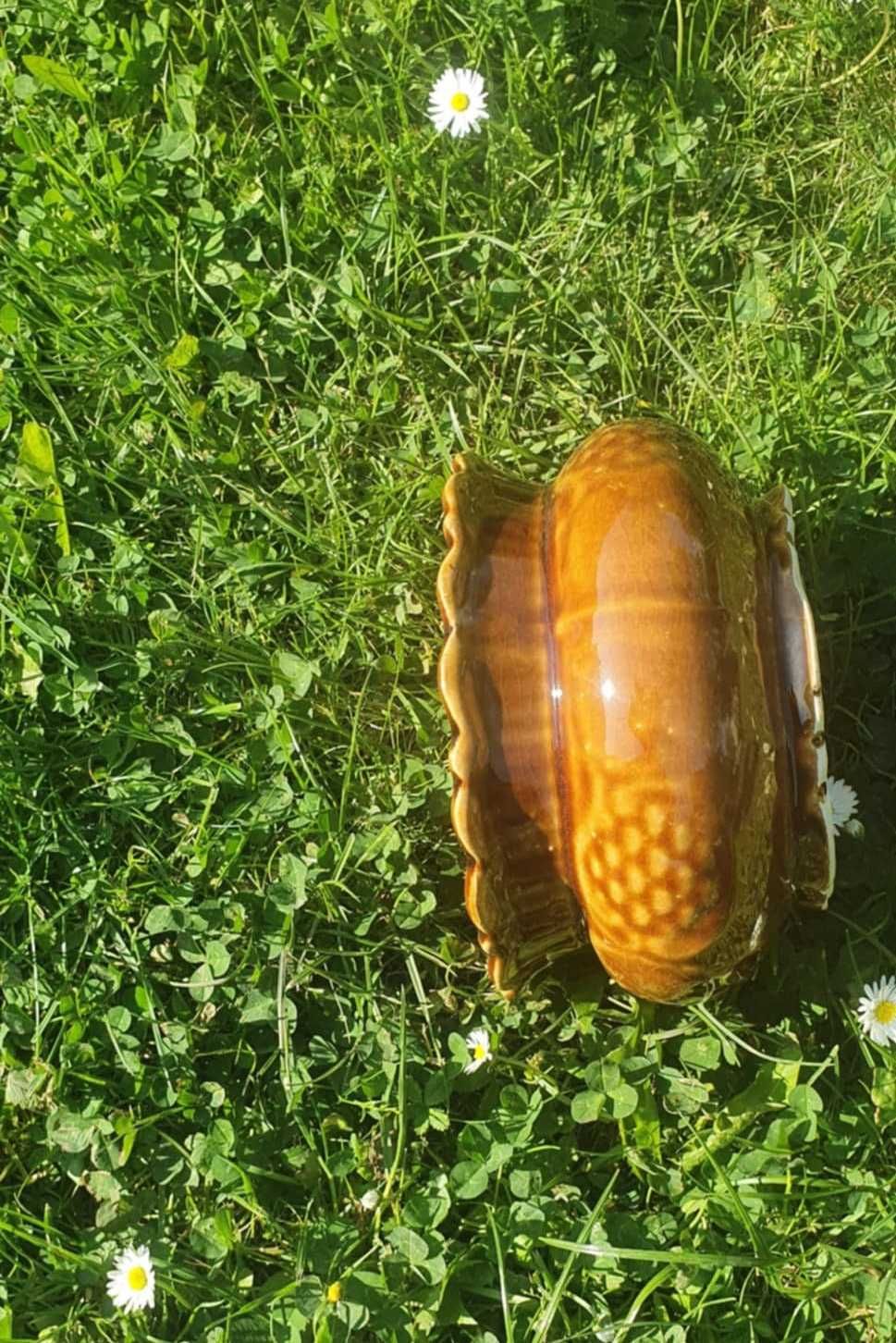 donica kamionkowa zdobiona PRL