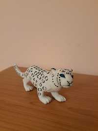 Figurka gepard biało- czarny
