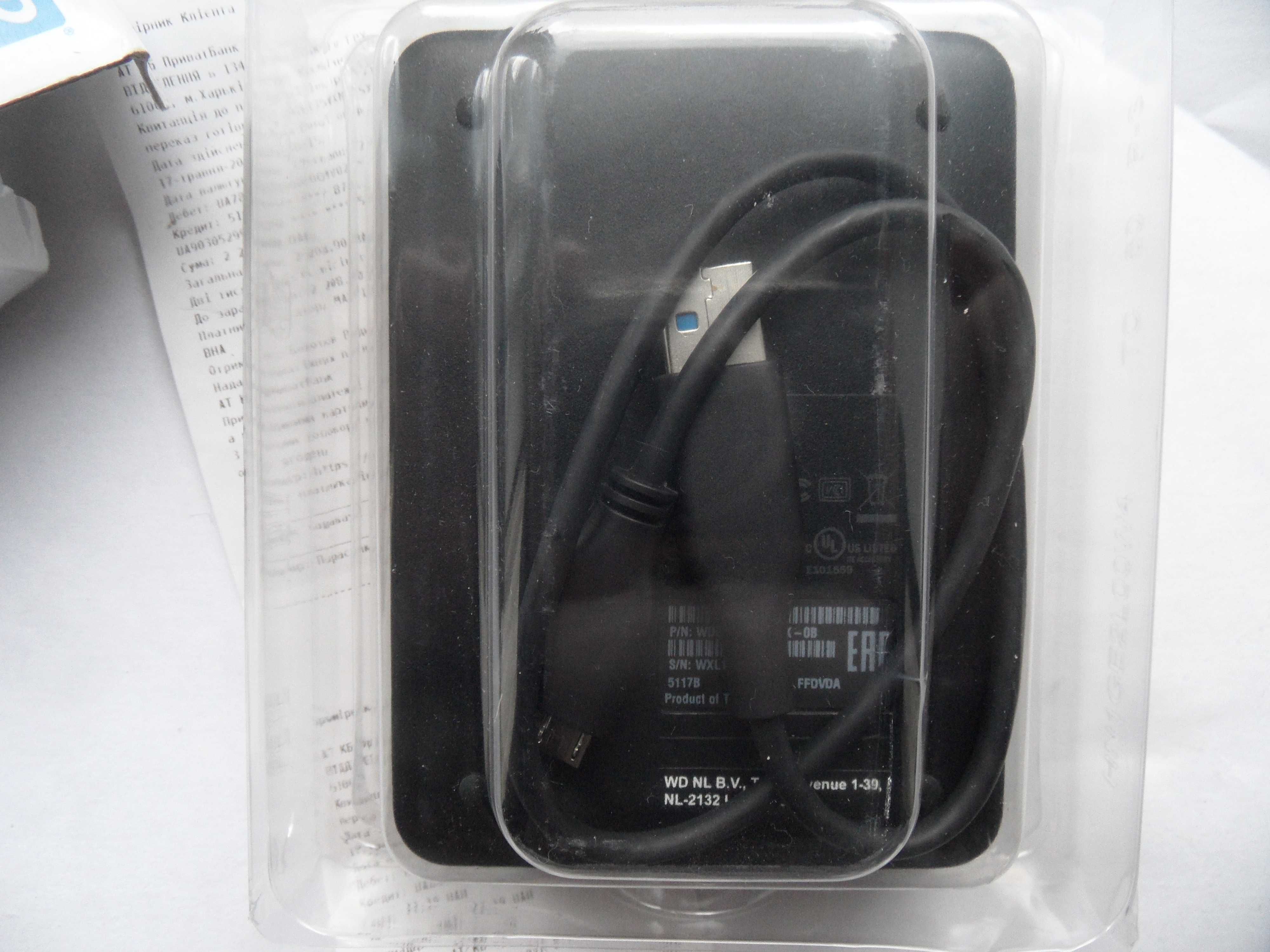 жесткий диск 2TB WD  USB 3