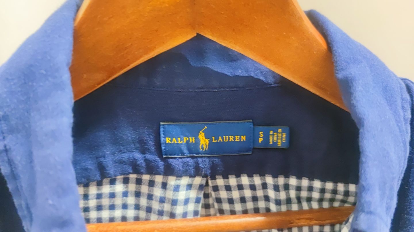 Granatowa koszula Ralph Lauren rozmiar s