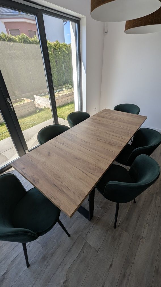Stół rozkładany LOFT Agata Meble Dąb Craft