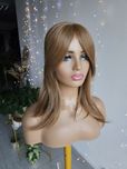 Topper tupet Jola średni ciepły blond 3D naturalna fryzura