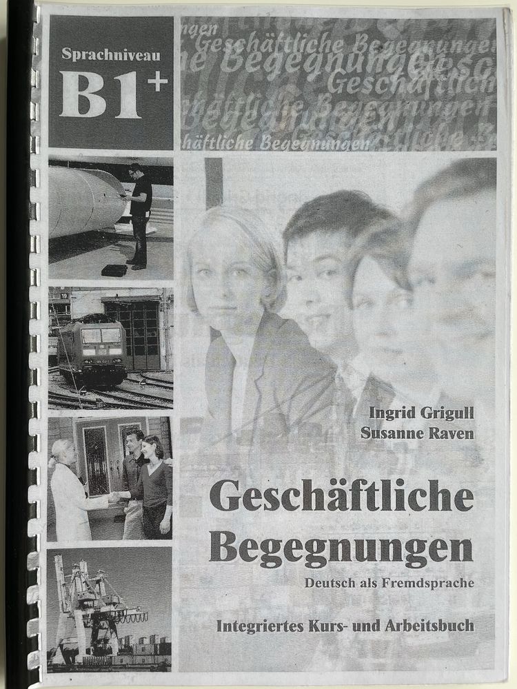 Podręcznik do niemieckiego Geschäftliche Begegnungen B1+