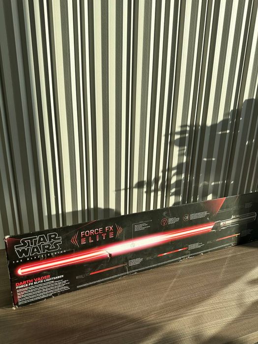Меч Star Wars The Black Series Force FX Elite Lightsaber Darth Vader
