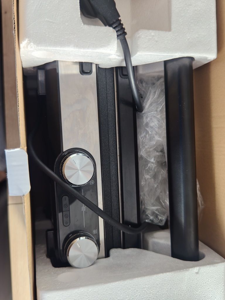 Grill elektryczny YOER Panino EG02S stan bdb oryginalne karton komplet