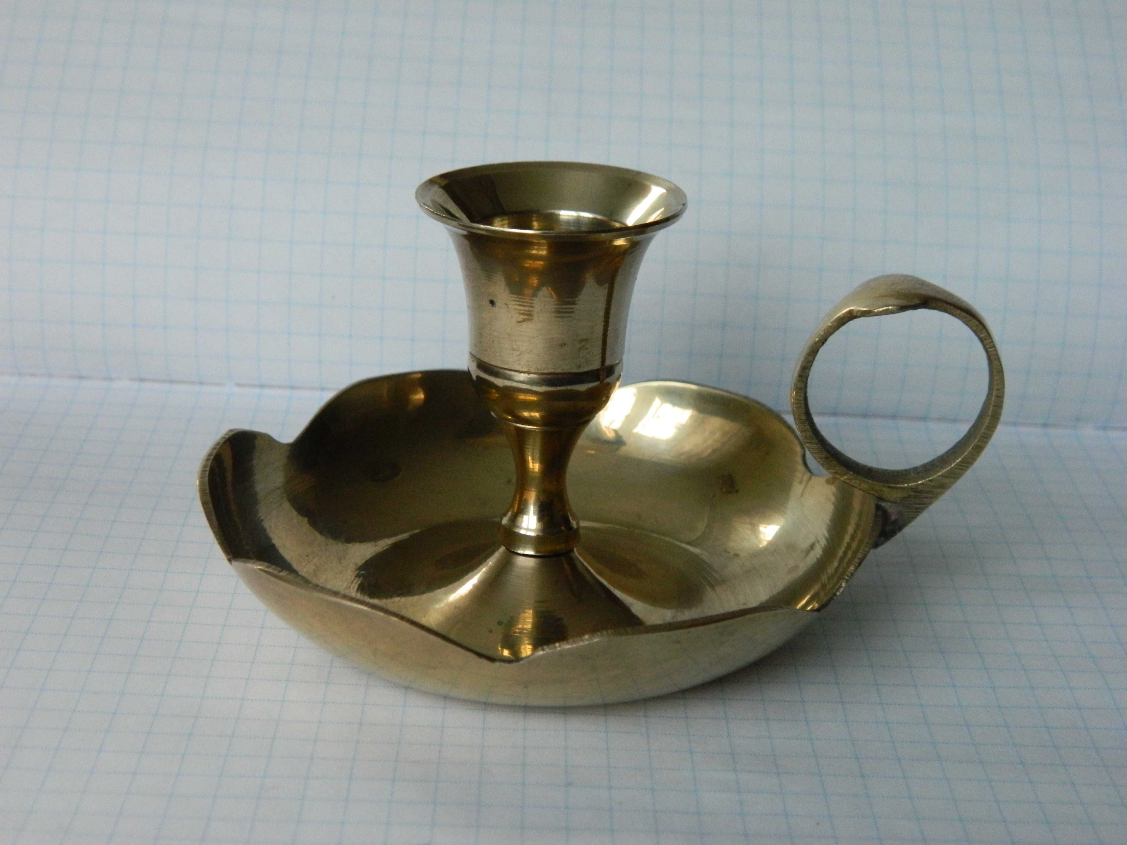 Бронзовий підсвічник нічник.