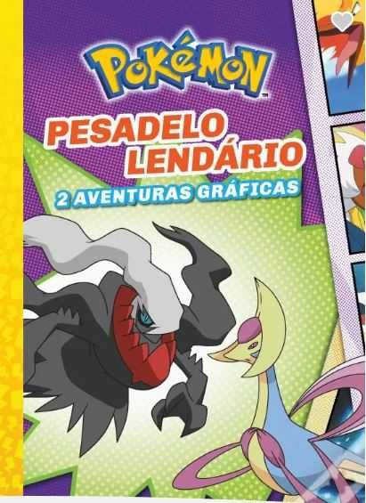 2 Livros Pokémon - Apanhar o Quê? Pesadelo Lendário 
2 + 2  aventuras