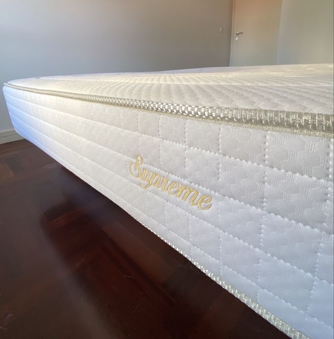 Cama elevatoria com colchão de 150x200cm