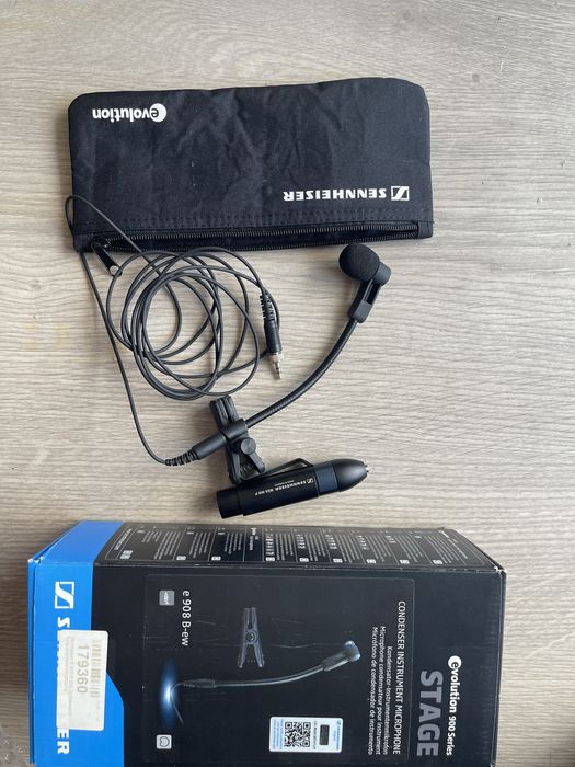 Sennheiser E 908-b-ew мікрофон та преамп MZA 900 P