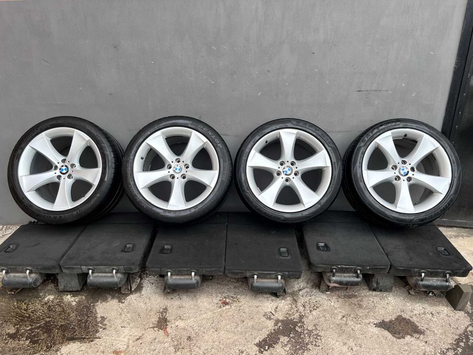 Диски с резиной R20 BMW X5 E70 E71 E53 колеса БМВ Х5 Е70 титаны 259