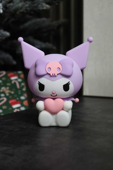 Дитячий яскравий нічник KUROMI, 9 режимів світіння, 137×91×155 мм