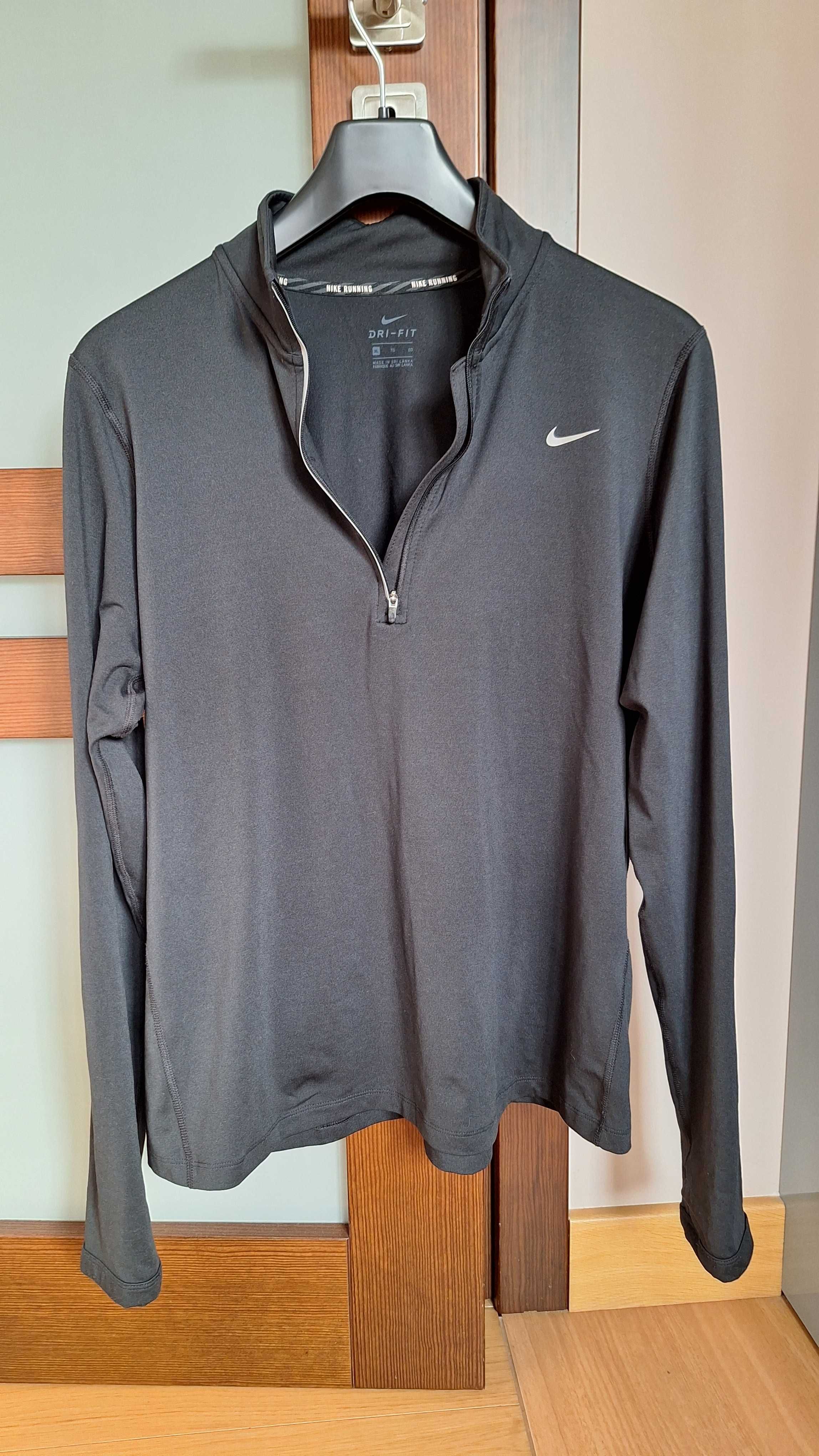 Bluza XL damska Nike Runing sportowa elastyczna czarna