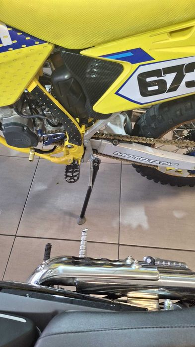 Descanso lateral moto offroad motocross enduro
