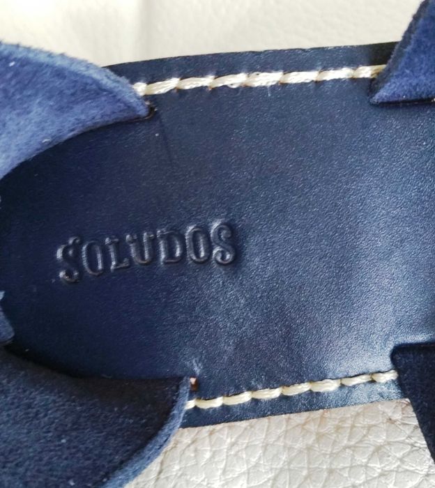 замшевые сандалии Soludos 25 см