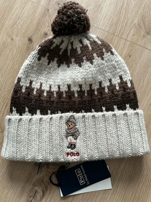 Czapka wełniana Ralph Lauren stan nowy