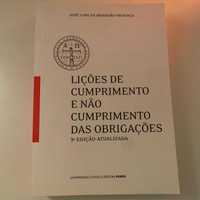 "Lições de Cumprimento e Não Cumprimento das Obrigações", José Proença
