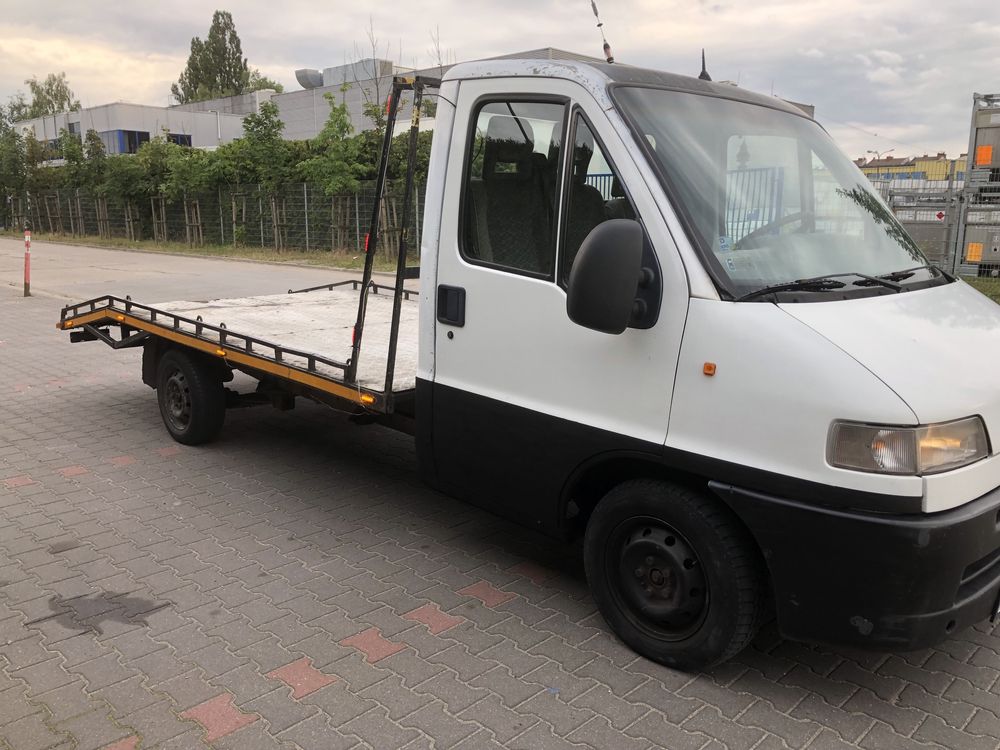 Laweta Fiat Ducato 2.5 Diesel Najazdy