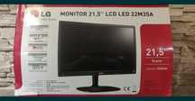 monitor LG 21,5" LCD LED 22M35A