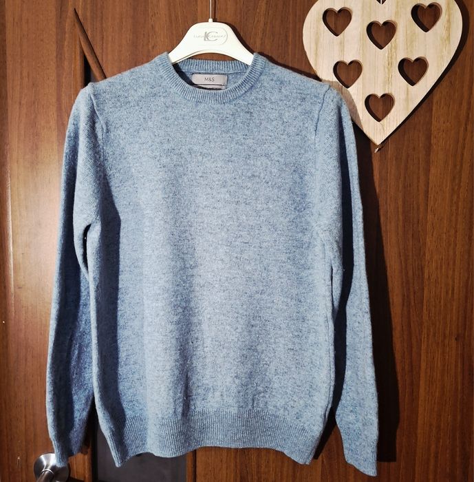 Джемпер свитер натуральная шерсть ягненка