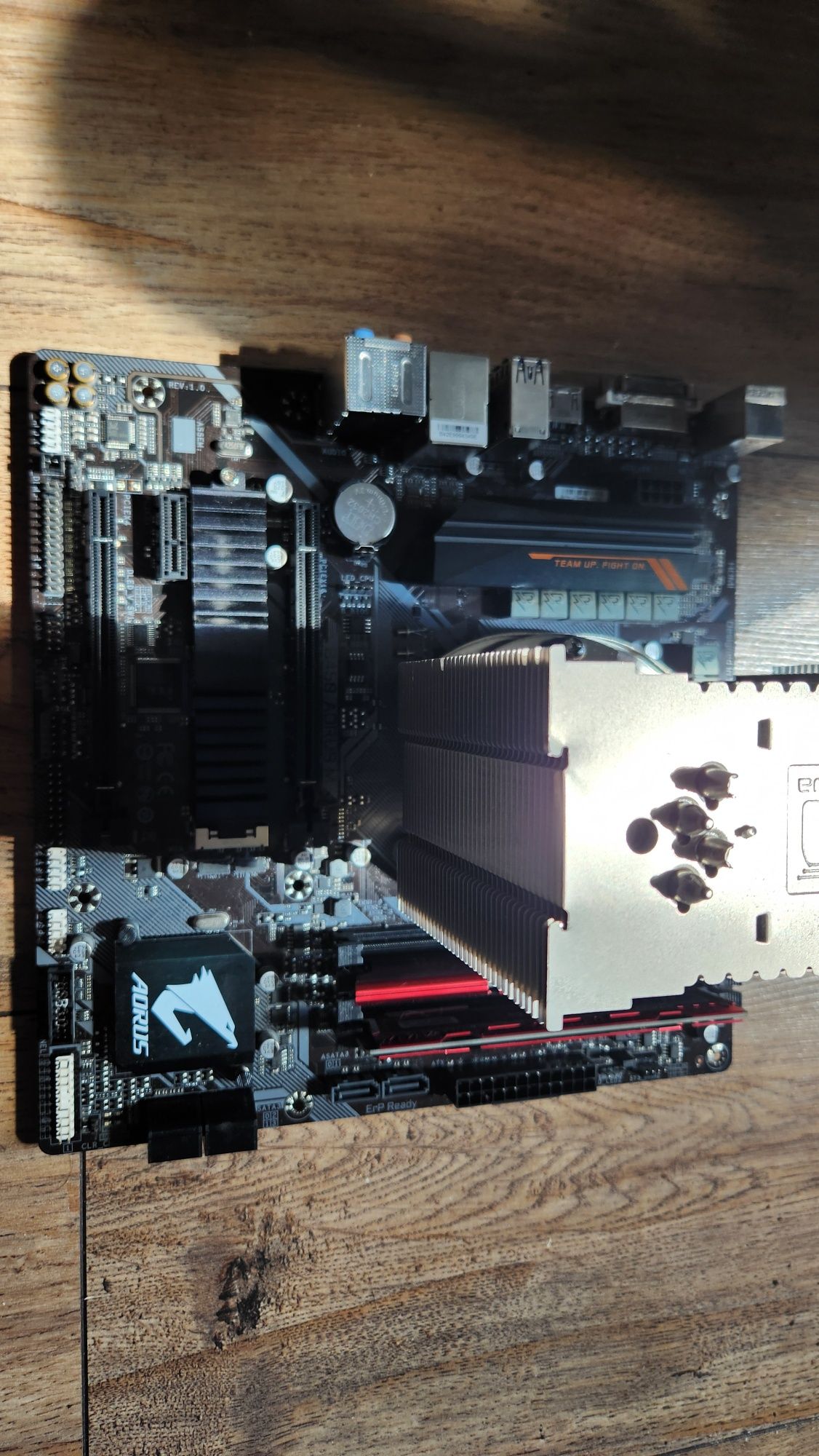 Комплект mAtx Am4 Aorus B450 R5 3600 32Gb ddr