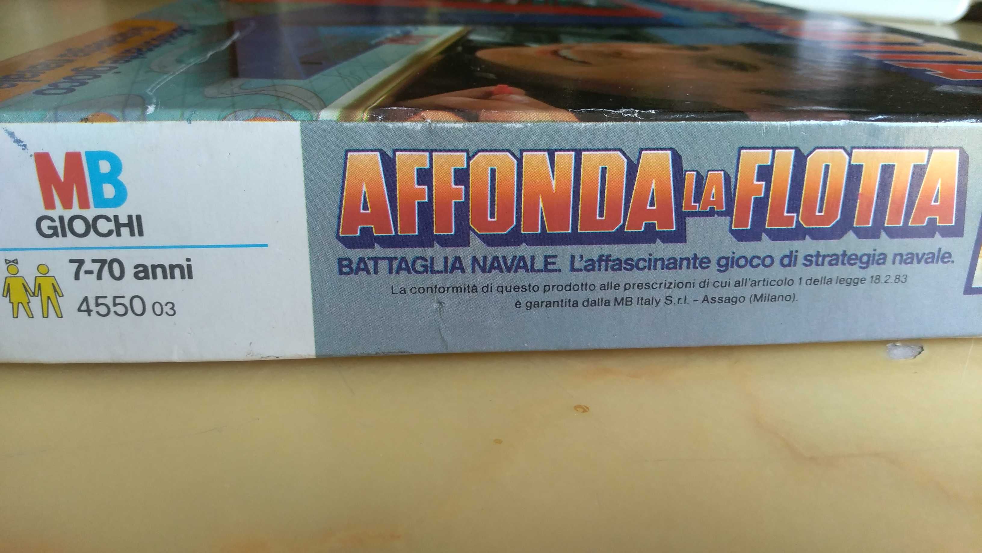 настольная игра морской бой Battaglia Navale Affonda la Flotta