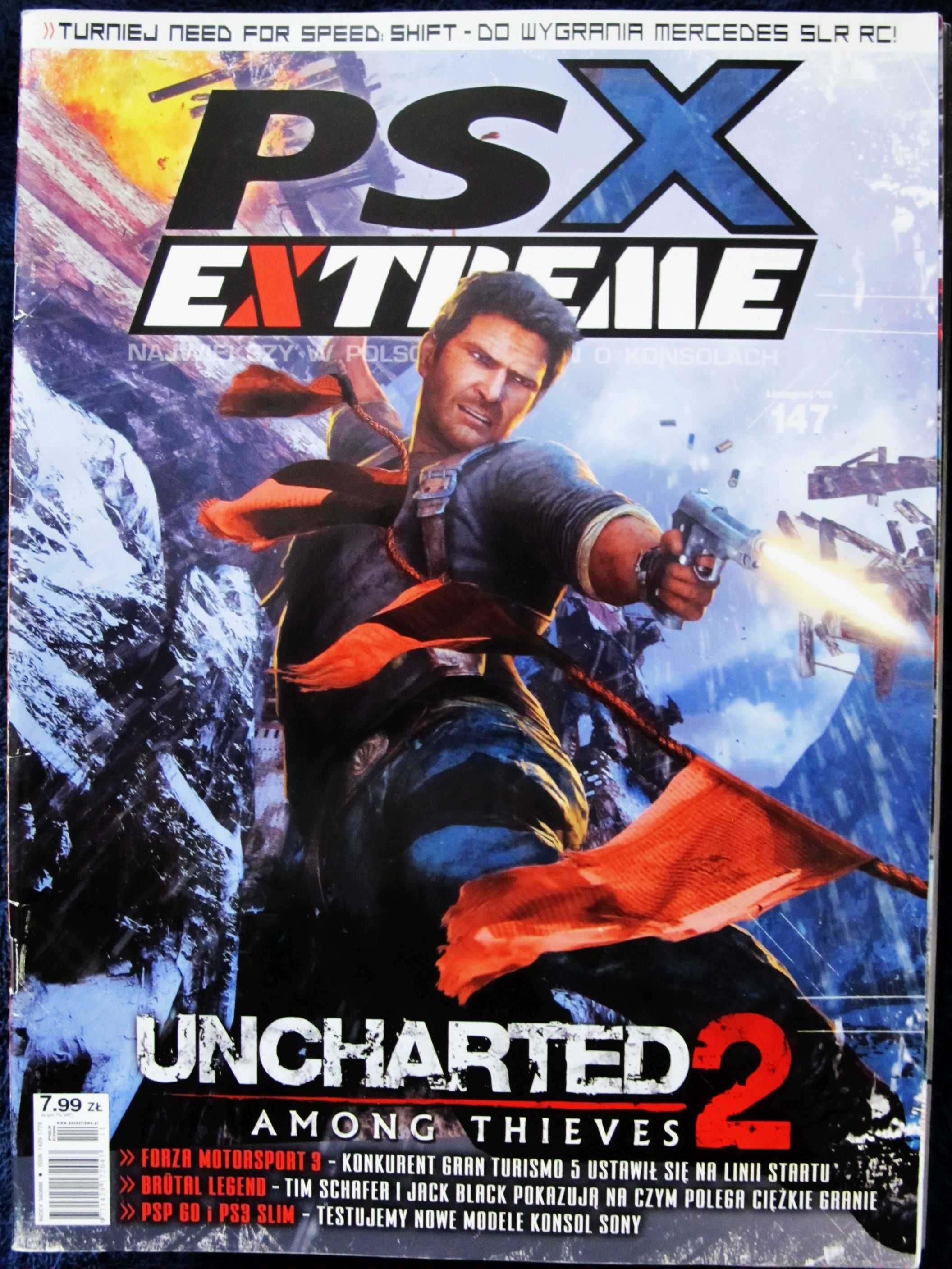 PSX Extreme 147 listopad 2009 Uncharted 2,Brutal Legend,Forza M.