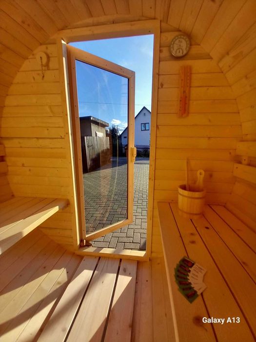 Sauna beczka 200 cm