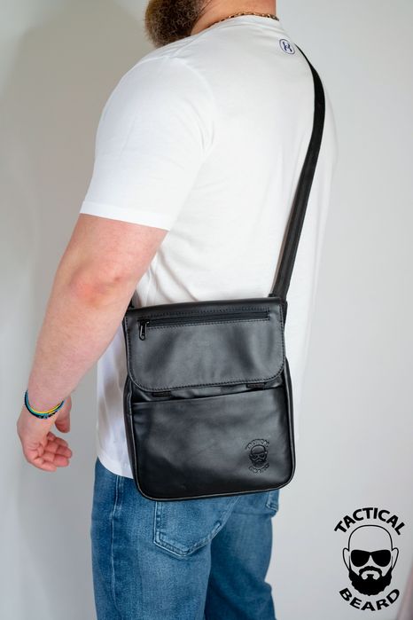 Тактична, шкіряна сумка