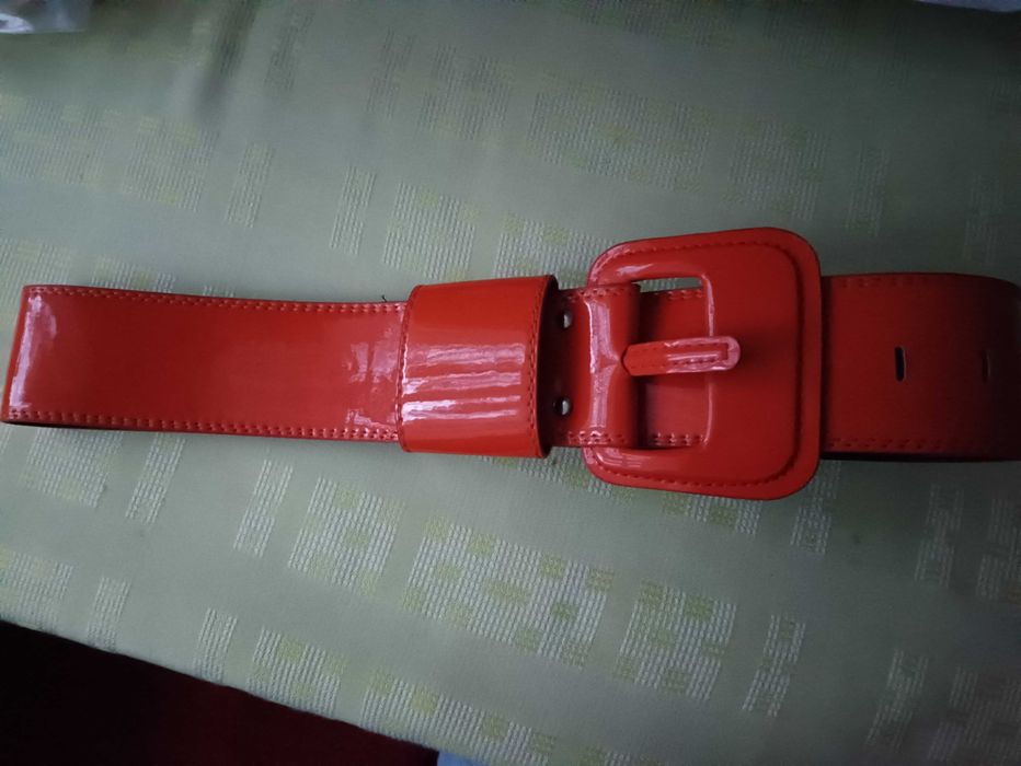 Пояс женский оранжевый
