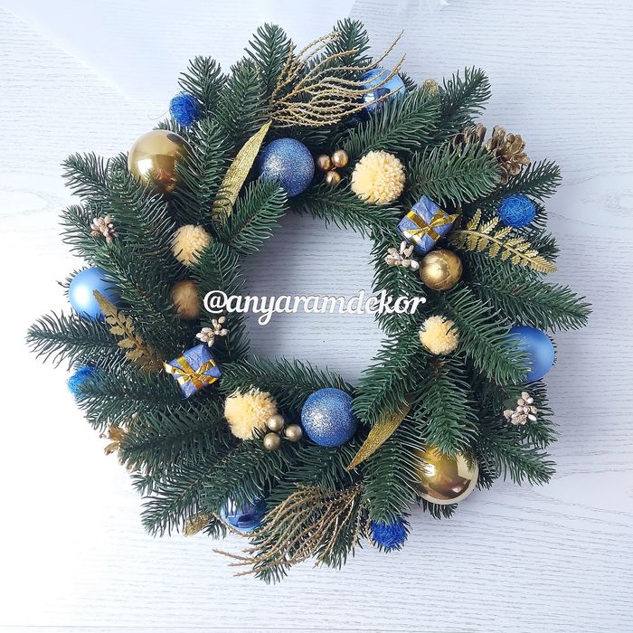 Вінок в дитячу ялинка, венок новогодний в дитячу декор в детскую внали