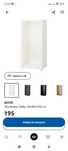 Obudowa Besta Ikea 60x40x128 biała
