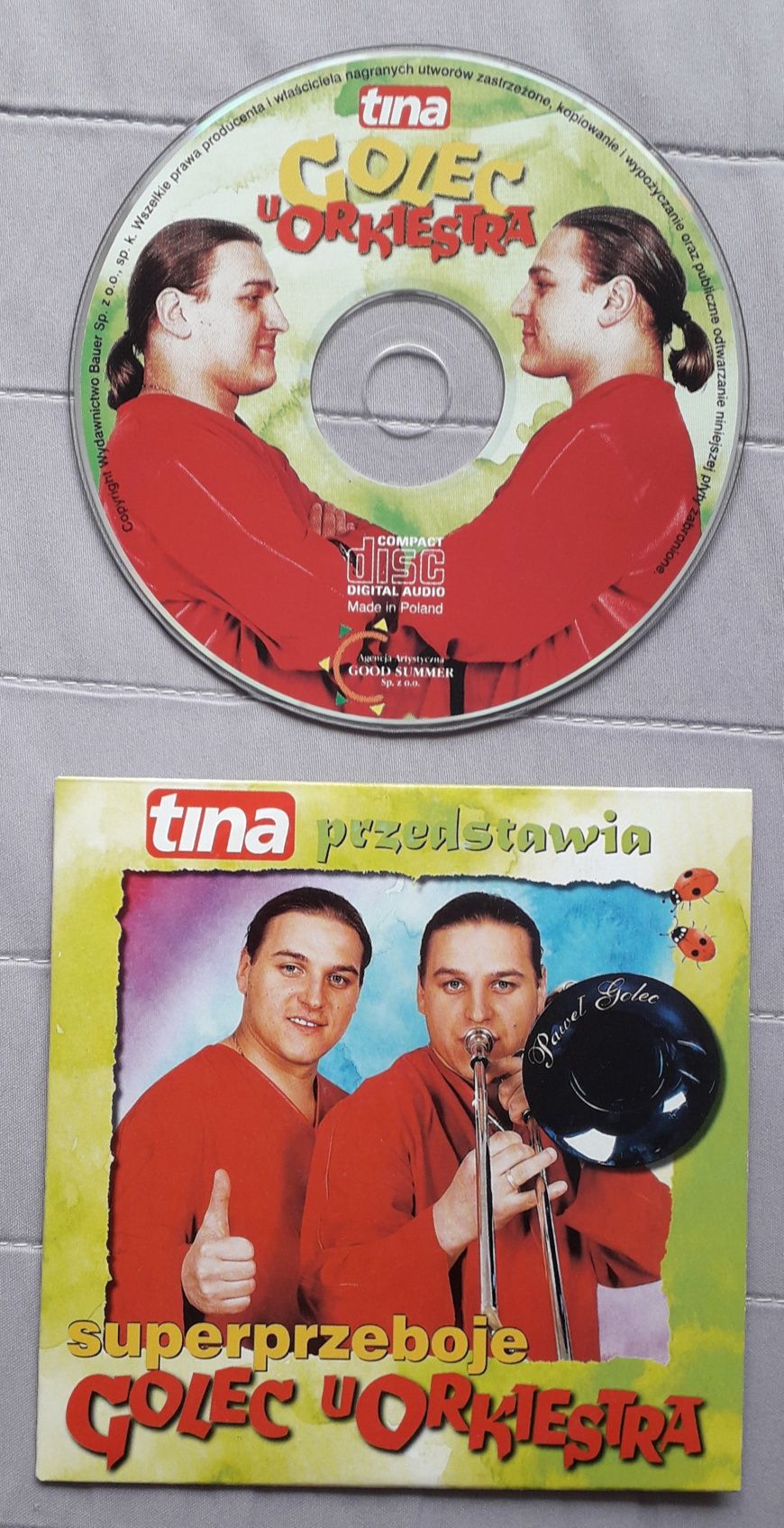 Golec uOrkiestra superprzeboje płyta CD