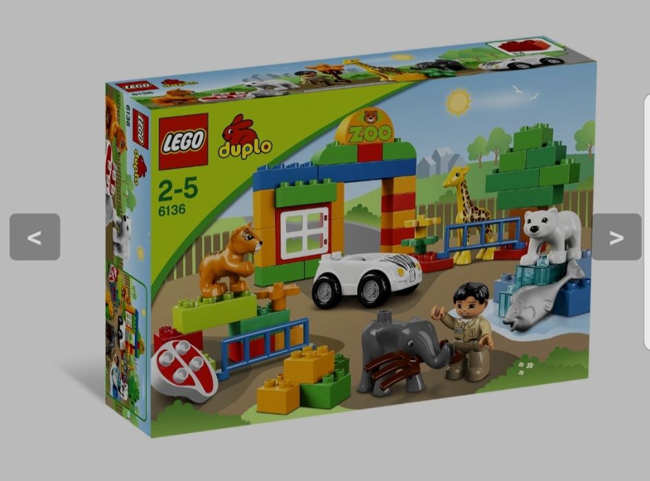 Zestaw LEGO Duplo 6136 - Zoo (Warszawa, Ursynów)