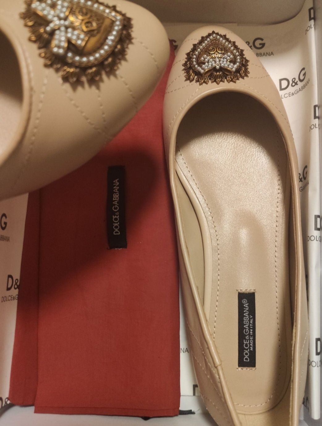 GUCCI балетки Dolce Gabbana 39,39.5