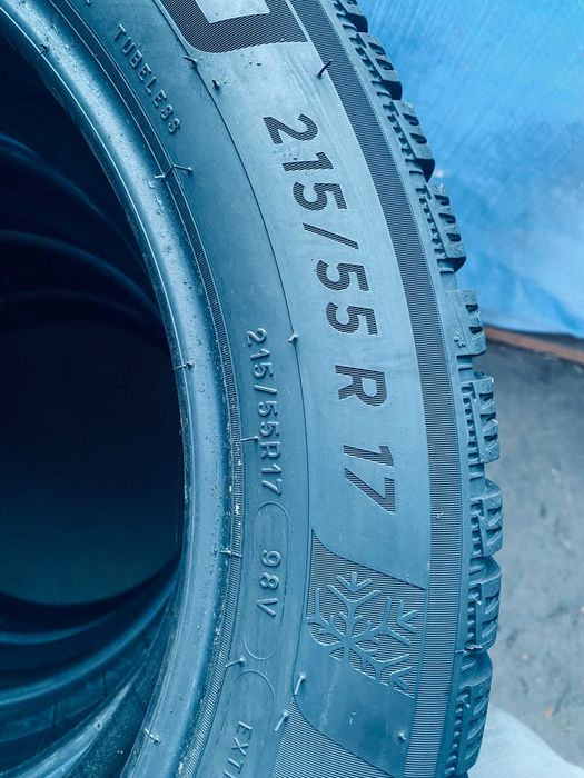 215 55 17 Michelin Pilot Alpin 6 85% Зима 2023 Гарантія