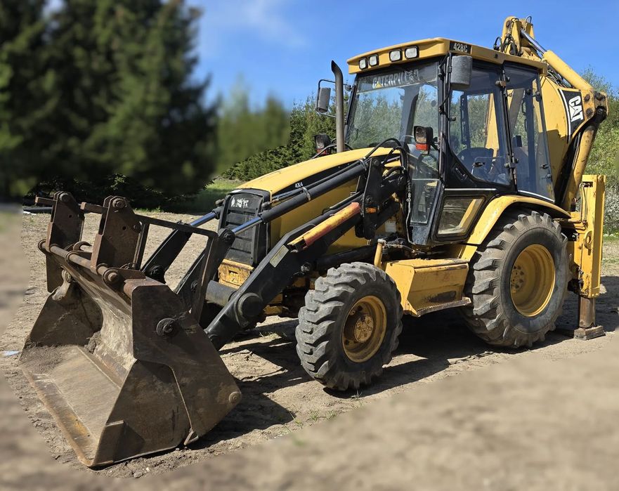 Caterpillar 428C  Koparko ładowarka Caterpillar CAT 428C