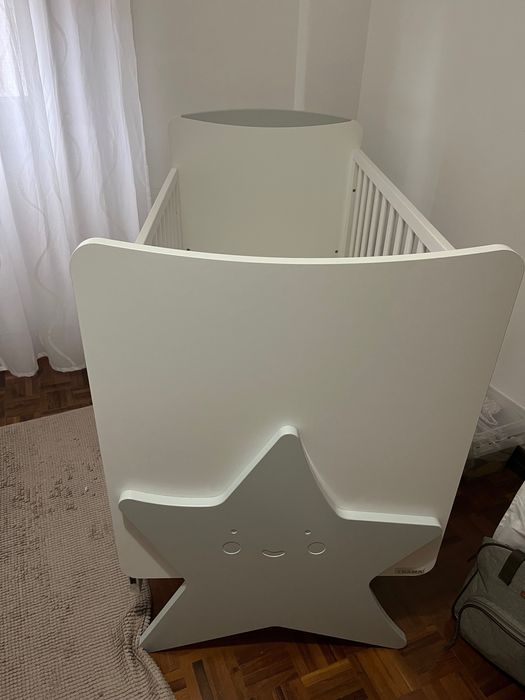 Berço bebé com colchão