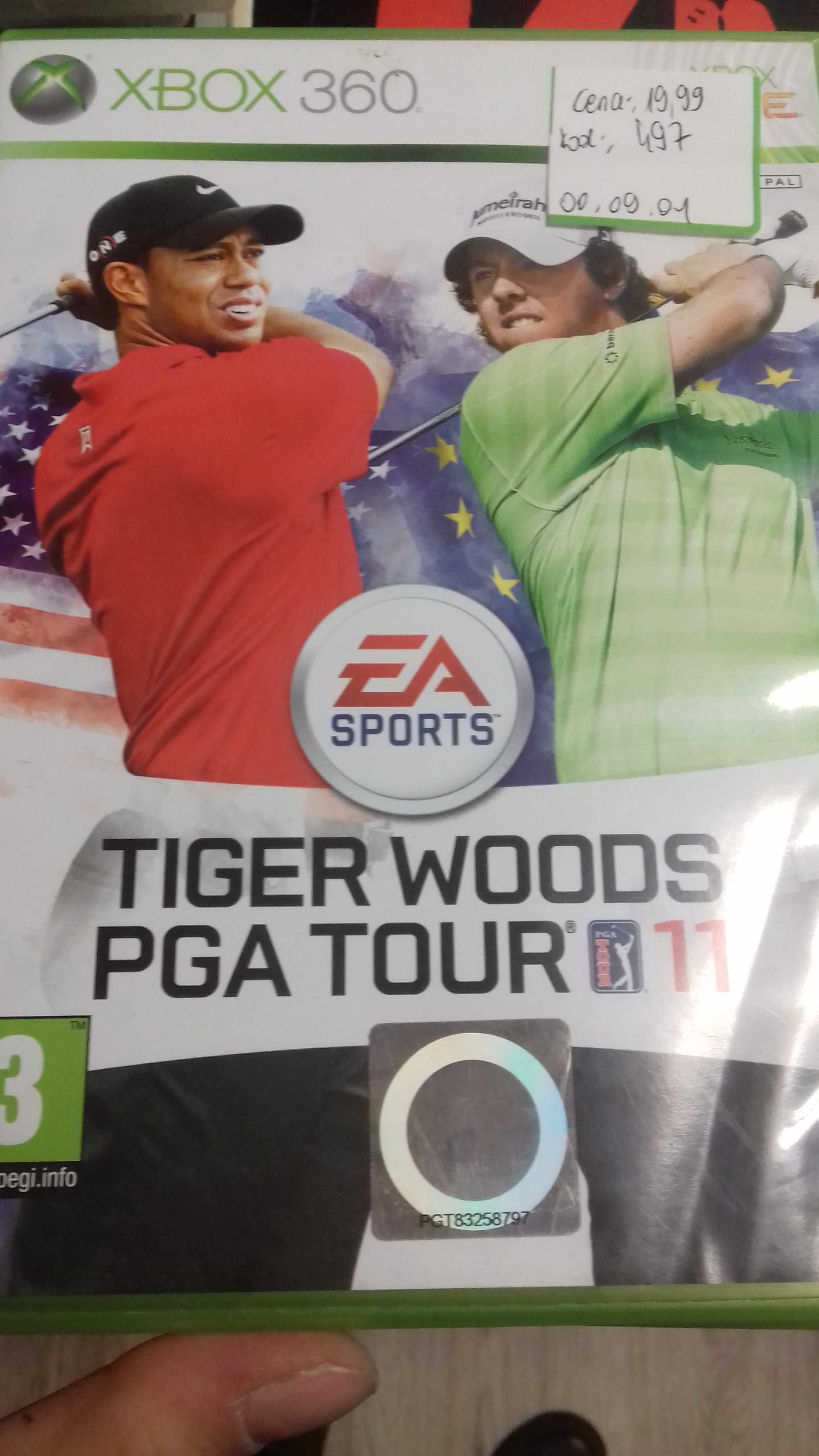 Tiger Woods PGA Tour 2011 Xbox 360, sklep tychy, wymiana