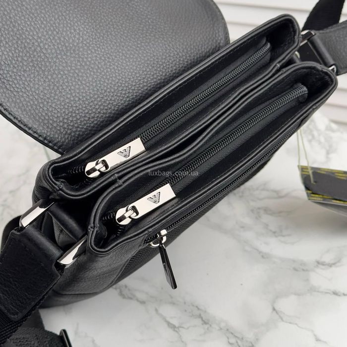 Мужская кожаная сумка Armani Армани