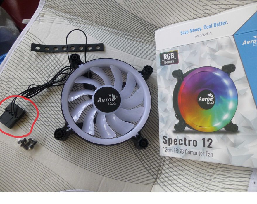 Кулер до корпусу AeroCool Spectro 12 FRGB