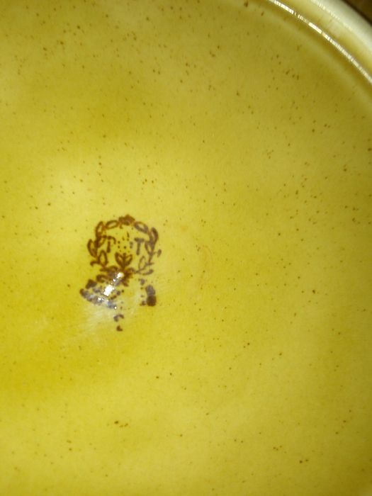 Porcelit PRL talerze deserowe Pruszków Tułowice