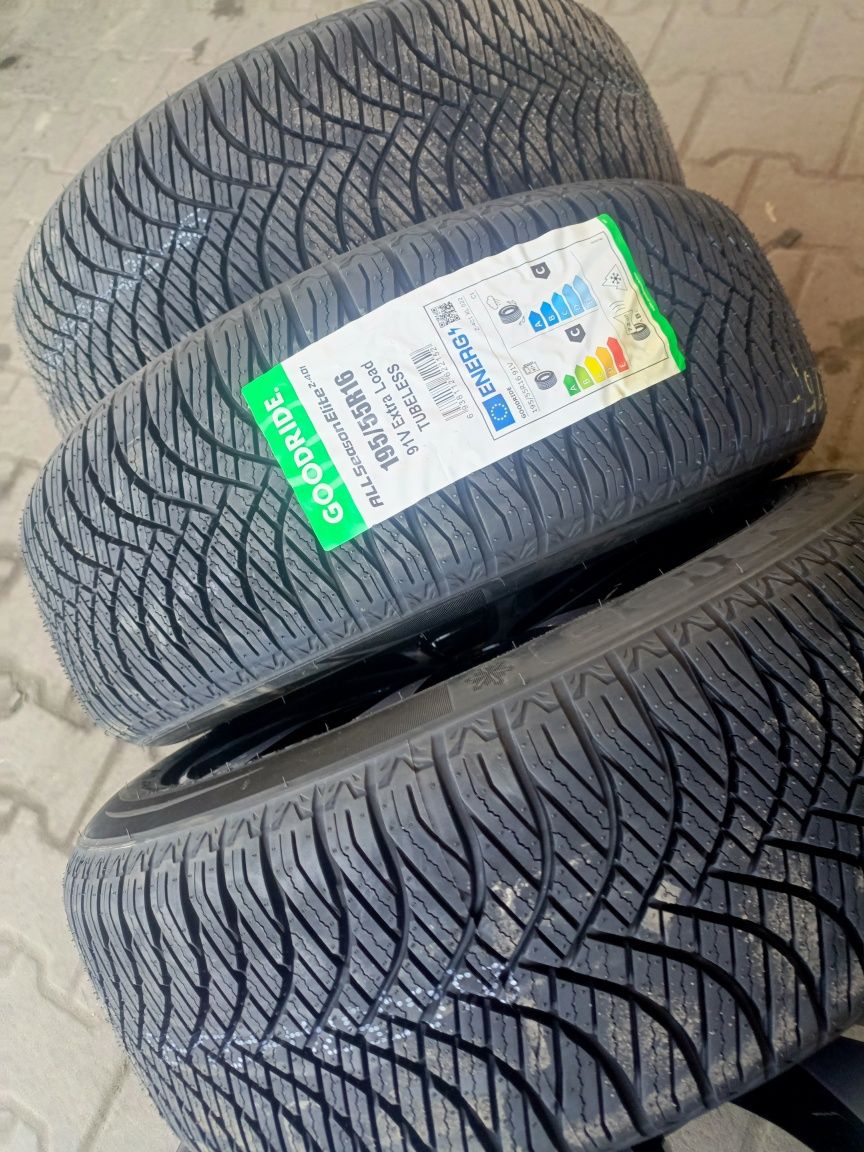 Nowe koła całoroczne wielosezonowe 195/55/16 Goodride 4x100