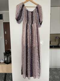 Sukienka boho w kwiaty cropp S